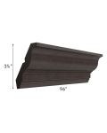 Brazilian Shaker 96" Crown Molding