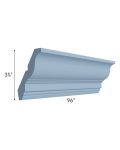 Sky Blue Shaker 96" Crown Molding