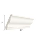 Signature Vanilla Glaze 96" Crown Molding