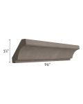 Natural Grey Shaker 96" Crown Molding