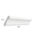 Dakota White 96" Crown Molding