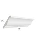 Alpine White Shaker Crown Molding