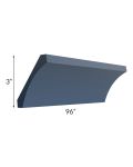 Portland Navy Blue Cove Crown Molding