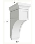 Midtown White Shaker Large Corbel
