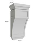 Midtown Painted Grey Shaker Medium Corbel
