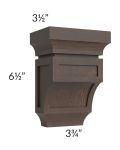 Tuscan Kona Brown Small Corbel