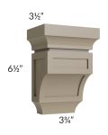 Tuscan Oyster Small Corbel