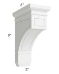 Aspen White Shaker Large Decorative Corbel