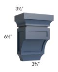 Portland Navy Blue Small Corbel