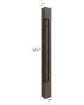 Tuscan Kona Brown Corner Post