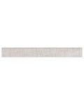 Tektile Crosshatch Ivory 3" x 24" Bull Nose Porcelain Tile