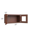 Cambridge Saddle Glaze 27x15 Decorative Wall Cabinet