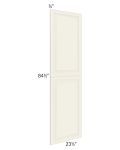 Cambridge Antique White Glaze 24x90 Tall Decorative Door Set
