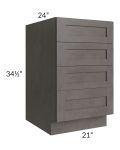 21" 4-Drawer Base Cabinet