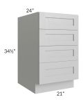 21" 4-Drawer Base Cabinet