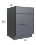 Vienna Indigo 24" Drawer Base Cabinet