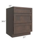 Tuscan Kona Brown 27" Drawer Base Cabinet