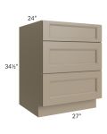 Tuscan Oyster 27" Drawer Base Cabinet