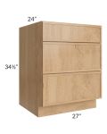 Vienna Timber 27" Drawer Base Cabinet