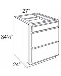 Vienna 27" Drawer Base Cabinet