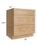 Tuscan Timber 30" Drawer Base Cabinet