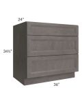 Salem Dark Grey 36" Drawer Base Cabinet