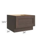 Tuscan Kona Brown 24" Drawer Bench Seat