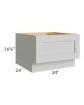 Midtown Light Grey Shaker 24" Drawer Bench Seat