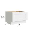 Union White 24" Drawer Bench Seat