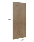 Midtown Mocha Shaker 12x30 Decorative Door
