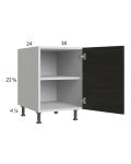 Euro Cafe 18" Full Height Door Desk Base Cabinet