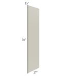 Kingston Pearl Grey Shaker 27x96 Refrigerator Panel with 1-1/2" Stile