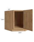 Tuscan Timber 36" Full Height Door Diagonal Corner Sink Base