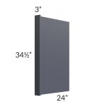 Vienna Indigo 3" Appliance End Panel