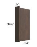 Tuscan Kona Brown 6" Appliance End Panel