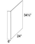 6" Appliance End Panel