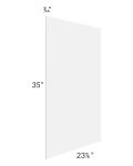 Stratton White Shaker 24x35 End Panel