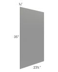 Stratton Dark Grey Shaker 24x35 End Panel