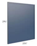 Portland Navy Blue 24" Base End Decorative Door 