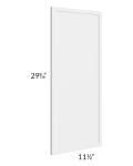 Portland White 12x30 End Decorative Door