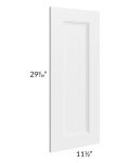 Providence White 12x30 End Decorative Door