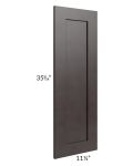 Tuscan Stone Clear Glass Door for a 27x36 Diagonal Corner Wall Cabinet (Cabinet Sold Separately)