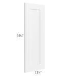 Aspen White Shaker 12x36 End Decorative Door