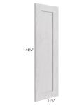 Heather Grey Shaker 12x42 End Decorative Door