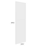 Portland White 24x90 Decorative Panel for a 24x90 Wall Pantry 