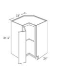 Vienna 33" Easy Reach Corner Cabinet