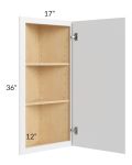 Metro White 12x36 Angle Wall Cabinet
