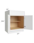 Metro White 27" Base Cabinet 
