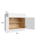 Metro White 36" Base Cabinet 