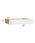 Metro White 30" Desk Knee Drawer (trimmable) 
